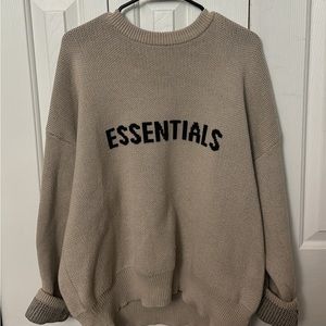FOG ESSENTIALS KNIT CREWNECK PULLOVER